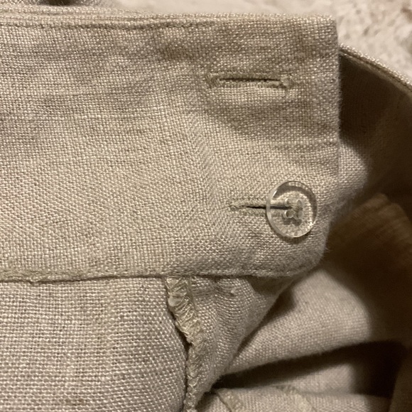 Michael Kors dress pant. Linen capri. Boot leg - Picture 7 of 7